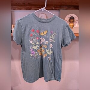Floral Graphic Short Sleeve Tee